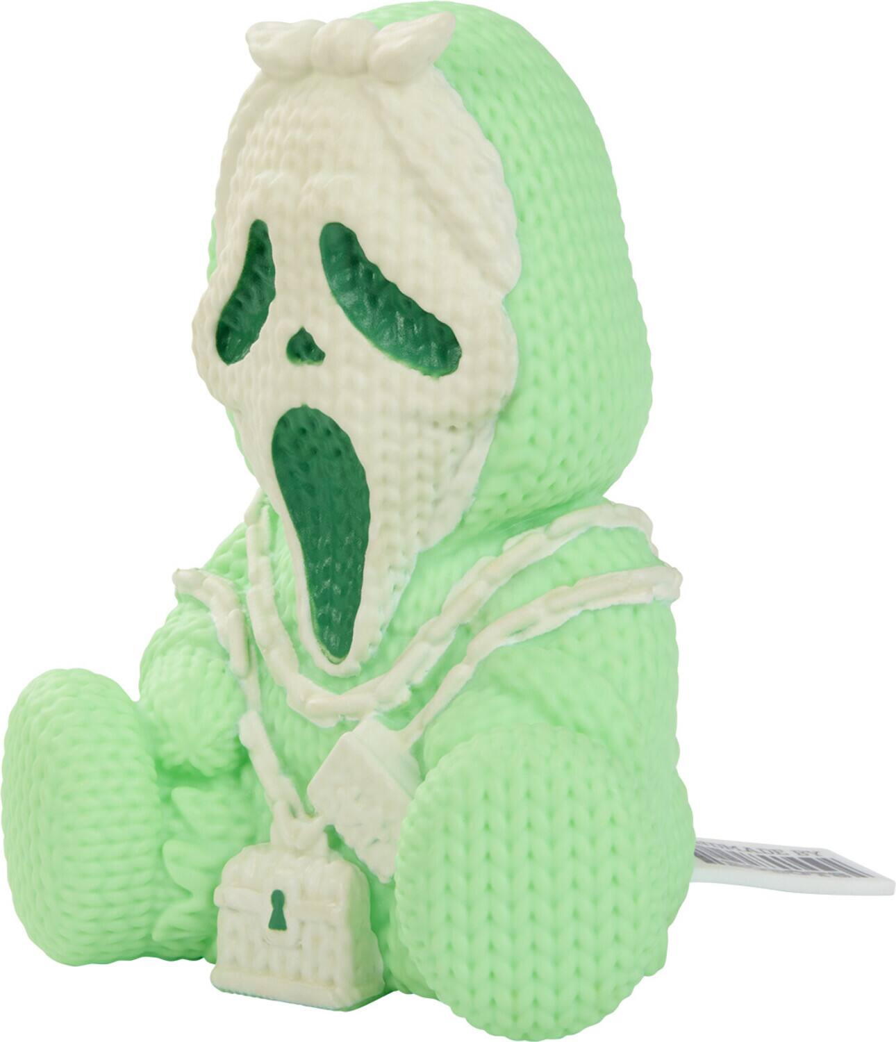 Alt View 2. Handmade by Robots - Handmade by Robots - Ghost Face: Jacob Marley #336 (Green Glow in the Dark)   - COLLECTIBLES - Multicolor.