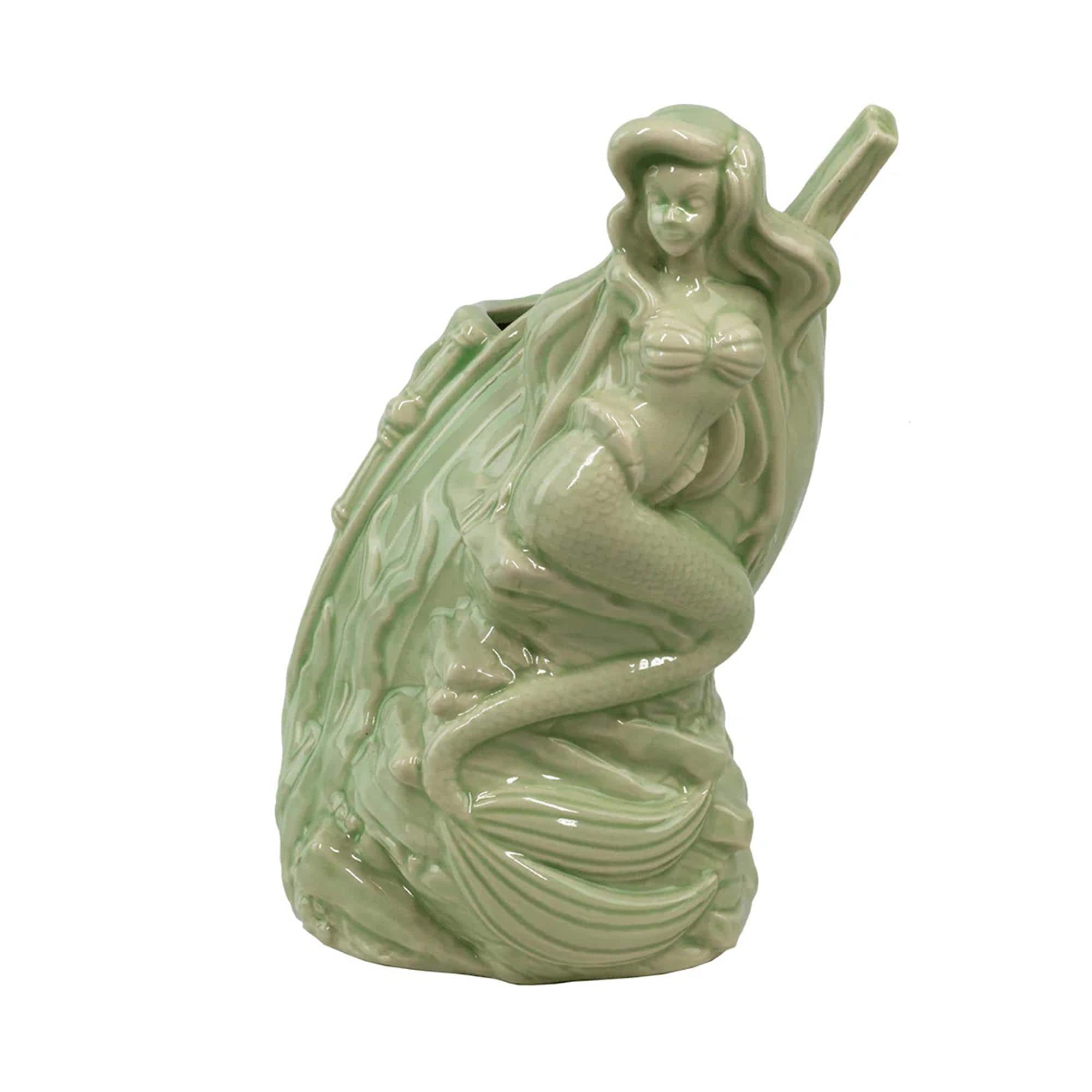 Disney - The Little Mermaid Mondo Tee-Kis Ariel Ceramic Tiki Mug - Green