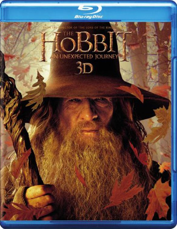  The Hobbit: An Unexpected Journey [4 Discs] [Includes Digital Copy] [3D] [Blu-ray] [Blu-ray/Blu-ray 3D] [2012]