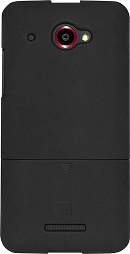  Platinum Series - Case with Holster for HTC DROID DNA 4G LTE Cell Phones (Verizon) - Black