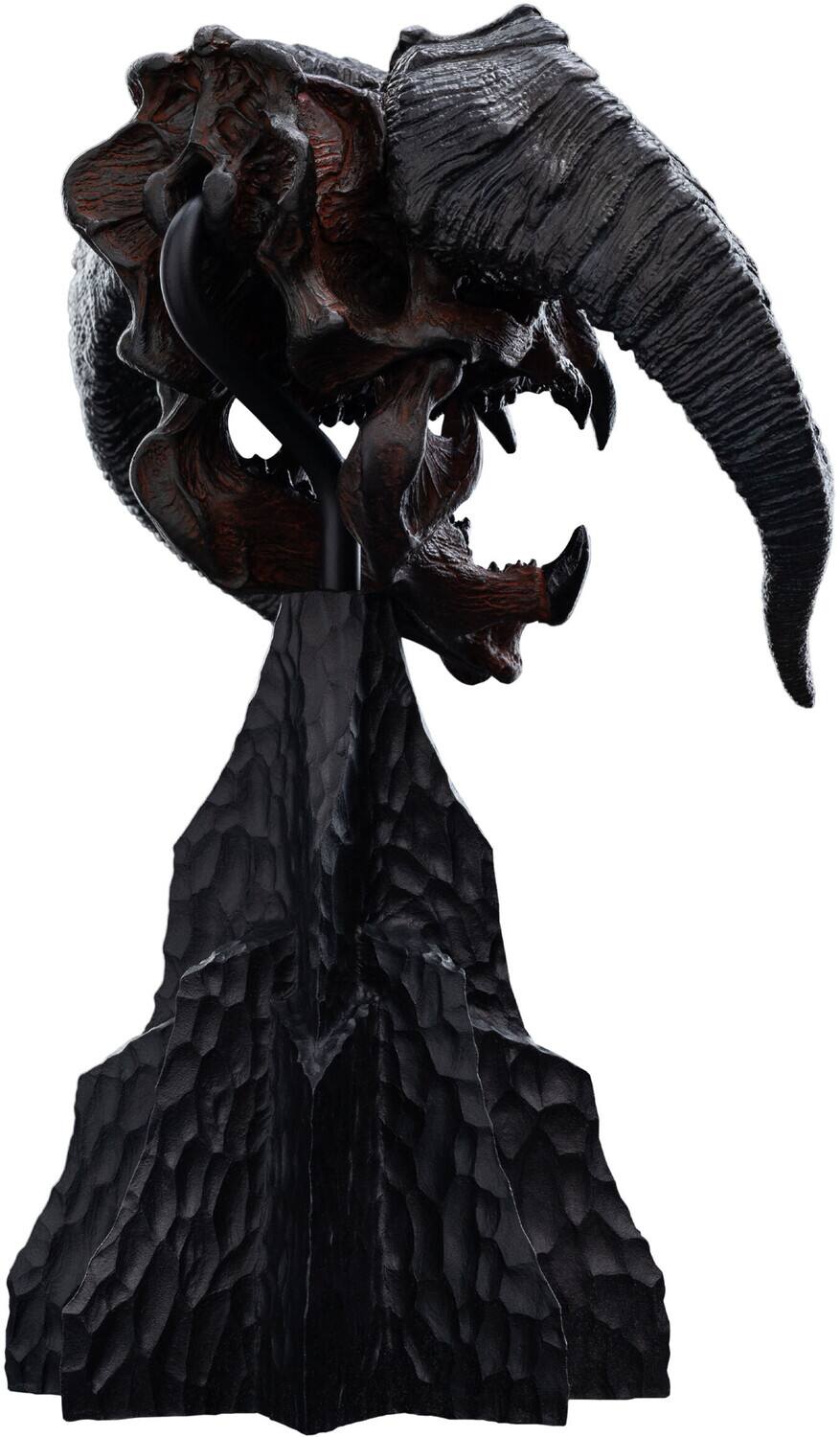 Alt View 3. Weta Workshop - WETA Workshop Polystone - The Lord of the Rings Trilogy - Skull of a Balrog Miniature Polystone - COLLECTIBLES - Multicolor.