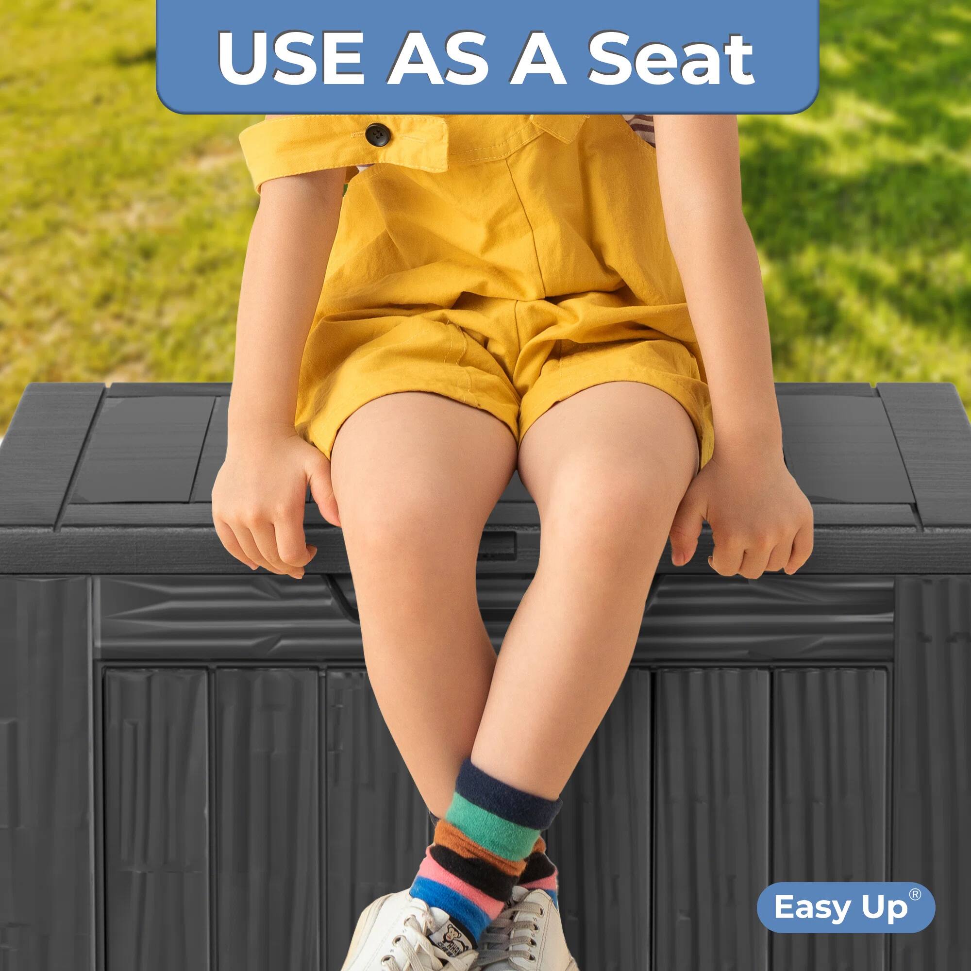 USE AS A Seat

Easy Up®