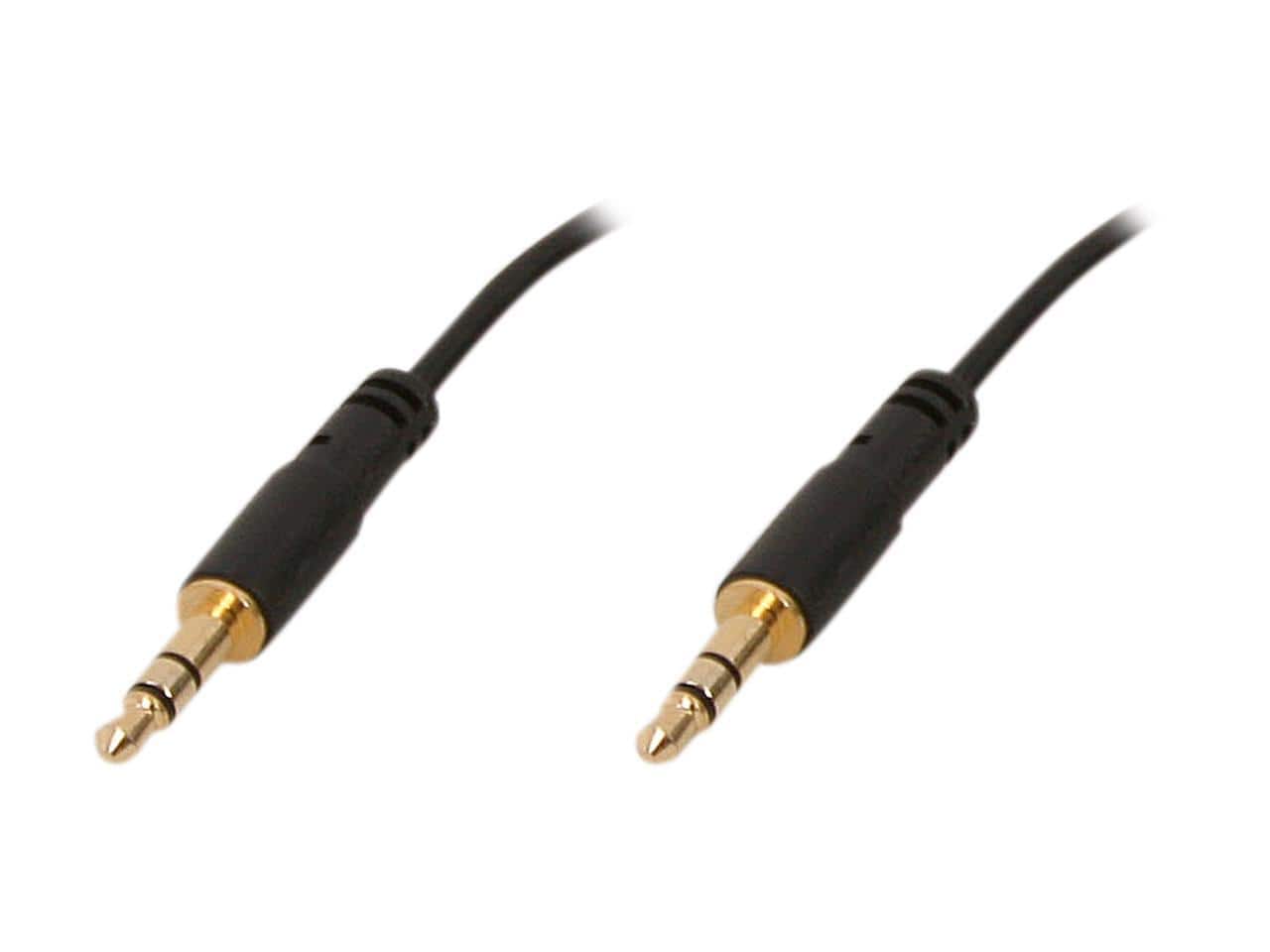 StarTech.com - MU6MMS 6ft 3.5mm Slim Stereo Audio Cable - M/M for Smartphone/Tablet/MP3
