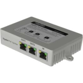 Cybertake - 2-Port PoE Gigabit Switch - Gray