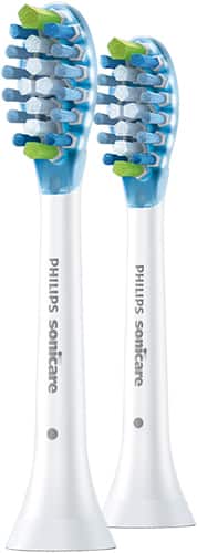 Philips Sonicare - Adaptive Clean Brush Heads (2-Pack) - White - Angle