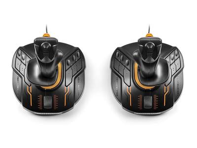 Flight Stick Thrustmaster T 16000M Space Sim Duo Stick Multicolor Flight Stick Thrustmaster T 16000M Space Sim Duo Stick Multicolor