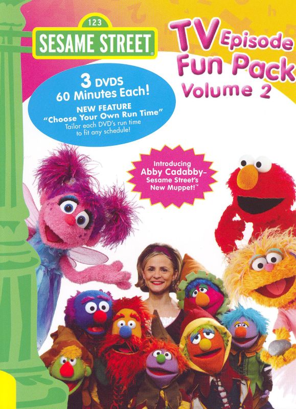  Sesame Street: TV Episode Funpack, Vol. 2 [3 Discs] [DVD]