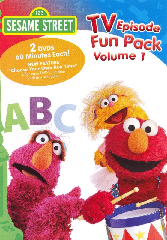 Sesame Street: TV Episode Fun Pack, Vol. 1 [2 Discs] [DVD]