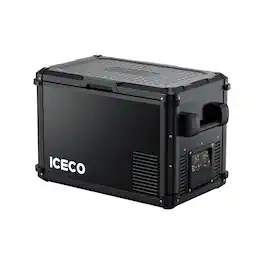 ICECO - VL45ProD (Gen II) Dual Zone 45QT Portable Freezer - Black