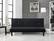 Alt View 3. Serta - Englewood Convertible Sofa - Black.