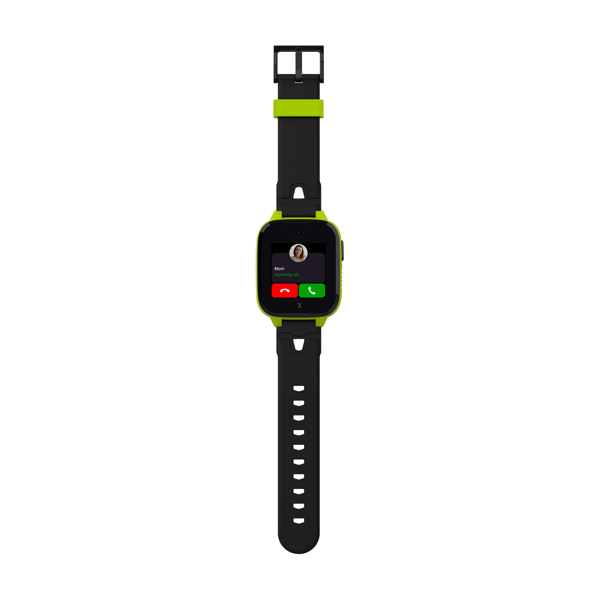 Alt View 2. Xplora - Kids' XGO3 (GPS + Cellular) Smart Watch 42mm Calls, Messages, SOS, GPS Tracker, Camera, Step Counter, SIM Card - Green.