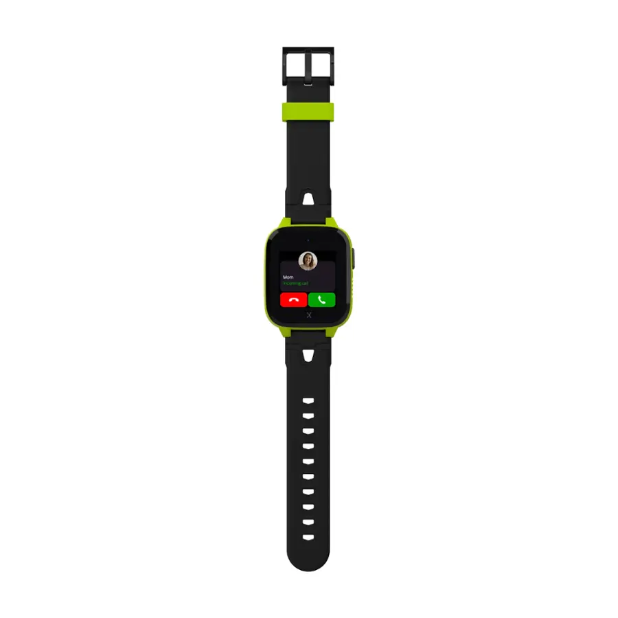 Alt View 2. Xplora - Kids' XGO3 (GPS + Cellular) Smart Watch 42mm Calls, Messages, SOS, GPS Tracker, Camera, Step Counter, SIM Card - Green.