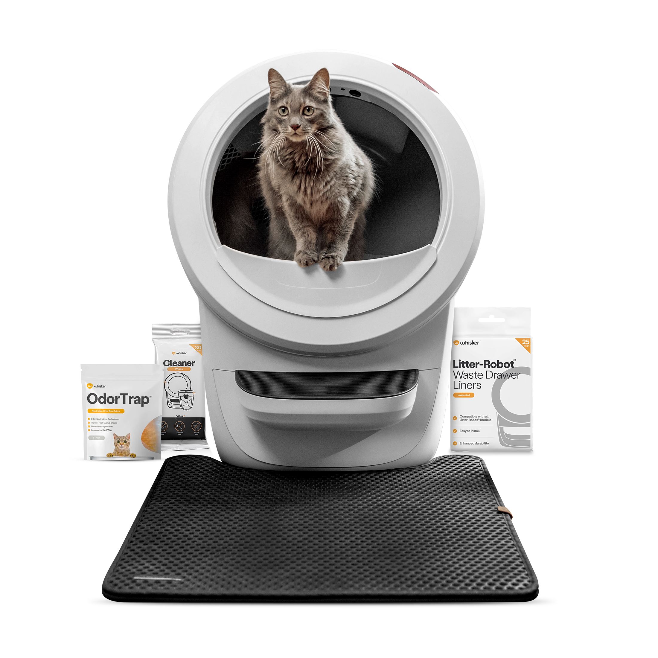 20 - Cleaner - | - OdorTrap | - : nho 2 Litter-Robot Waste Drawer Liners - - : I - : | : - - i -