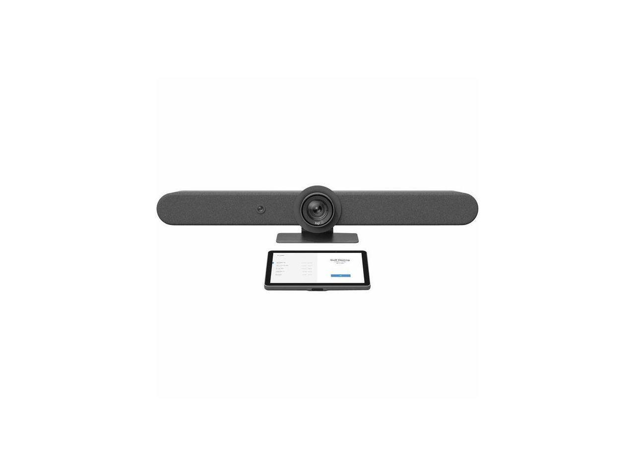 Logitech Rally Bar + Tap IP Bundle for Medium Rooms with Zoom