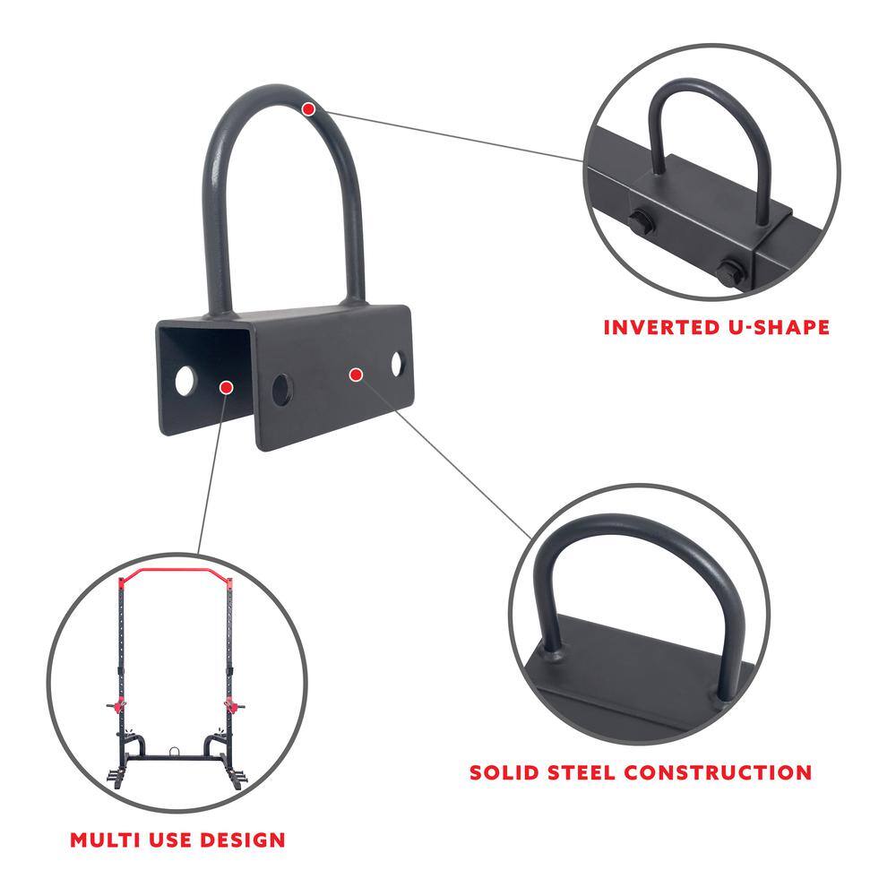INVERTED U-SHAPE  
SOLID STEEL CONSTRUCTION  
MULTI USE DESIGN