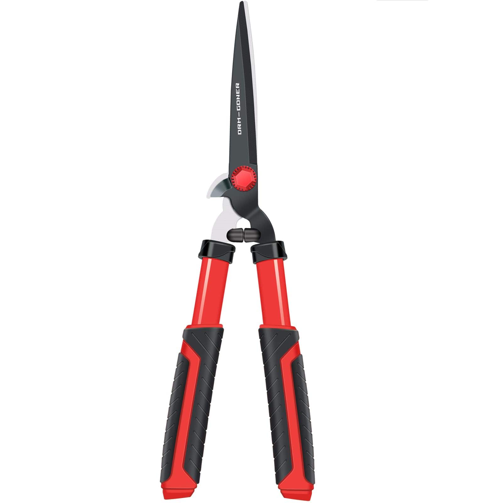 JETRANSPORT - Garden Hedge Shear With Bypass Trimmer Shock Absorbing Cushion Clipper For Trimming Border Bush Quality Garde - Default