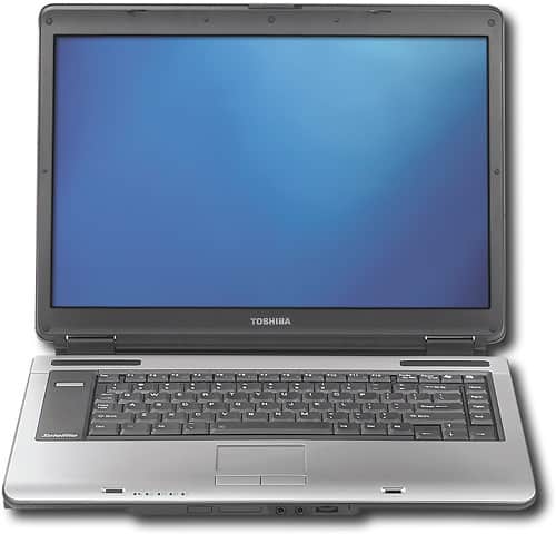 Front Standard. Toshiba - Satellite T2060 Notebook - Mist Gray.