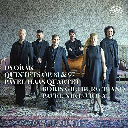 DVORÁK  
QUINTETS OP. 81 & 97  
PAVEL HAAS QUARTET  
BORIS GILTBURG / PIANO  
PAVEL NIKLAVIOVA