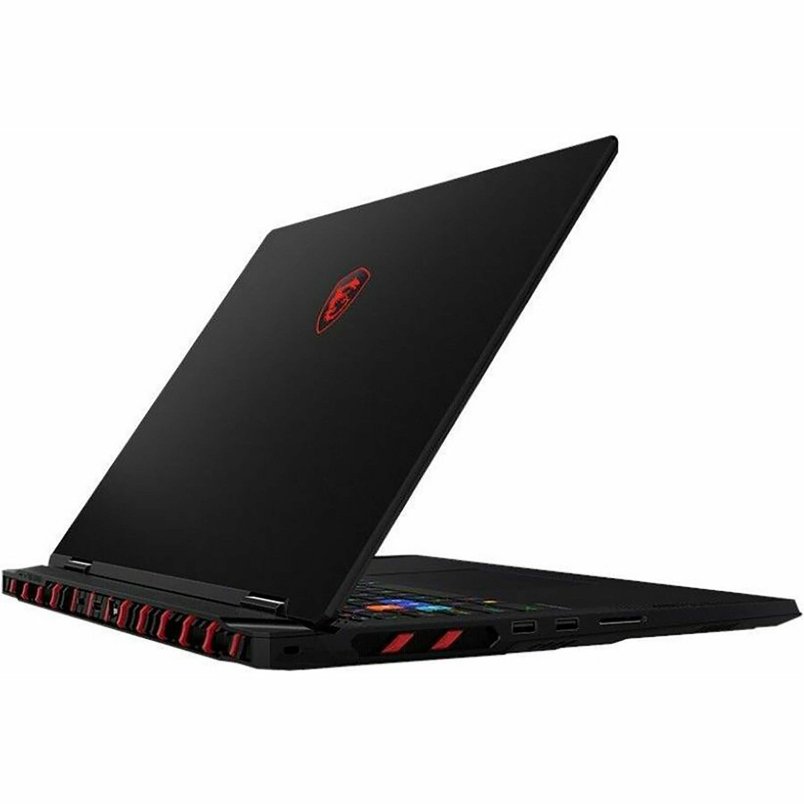 Alt View 20. MSI - 18" Gaming Laptop 3840 x 2400 () - AMD Ryzen 9 9955HX3D with 64GB Memory - GeForce RTX 5090 - 2 TB SSD - Core Black, Black.
