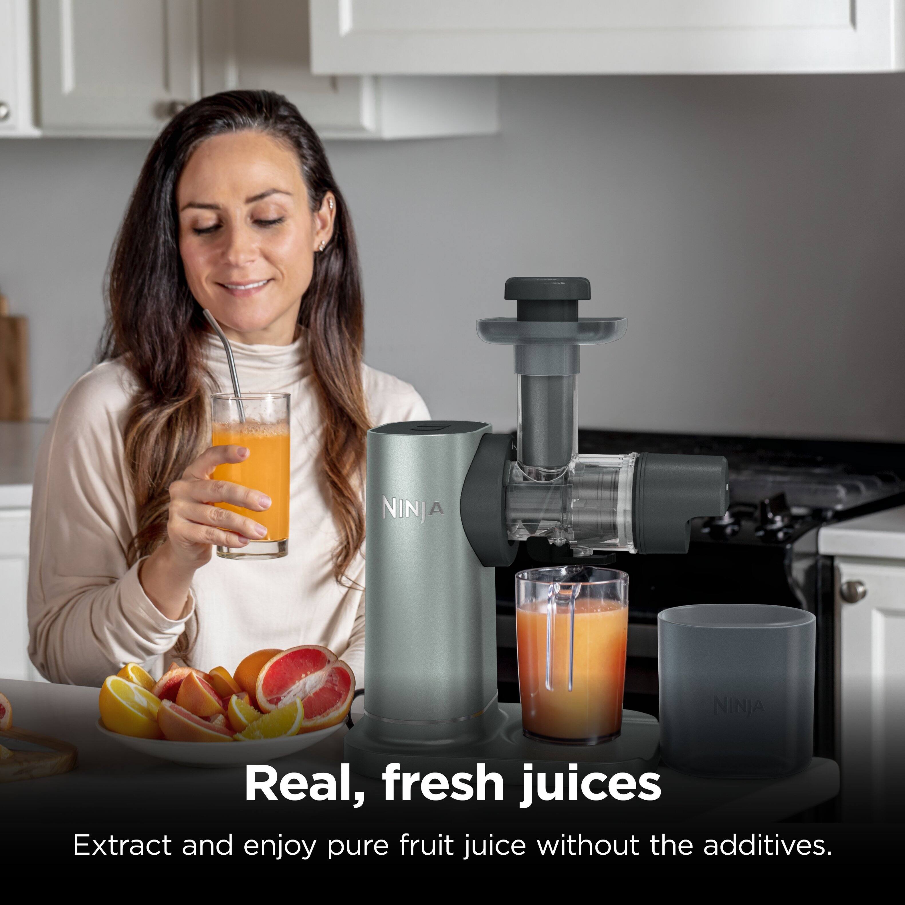 NINJA | Real, fresh juices  
Extract and enjoy pure fruit juice without the additives.