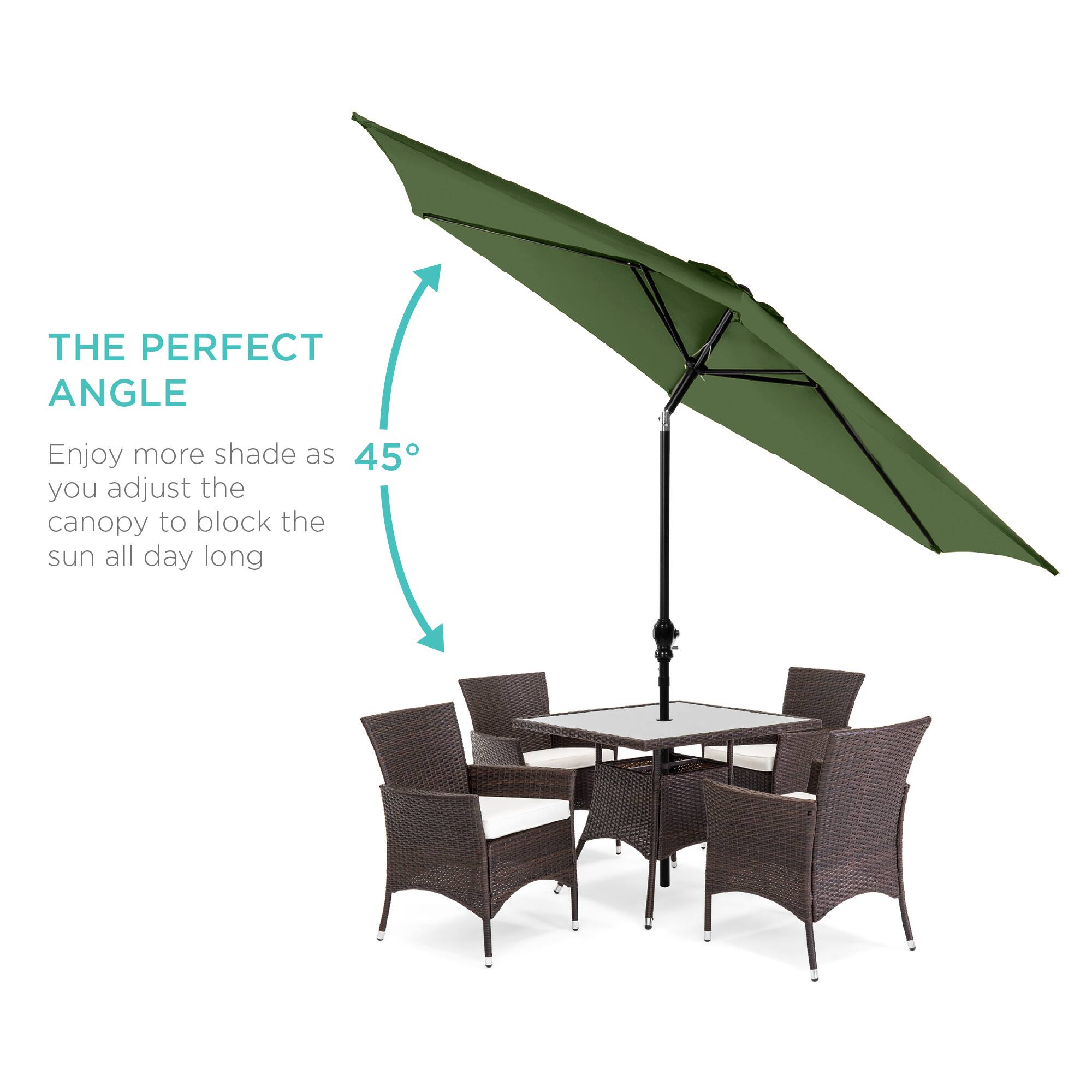 THE PERFECT ANGLE

Enjoy more shade as you adjust the canopy to block the sun all day long.