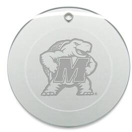 Jardine - Maryland Terrapins Round Logo Ornament - Multicolor