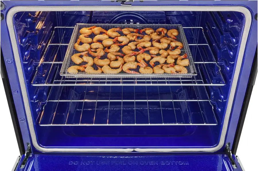 Do not use foil on oven bottom.