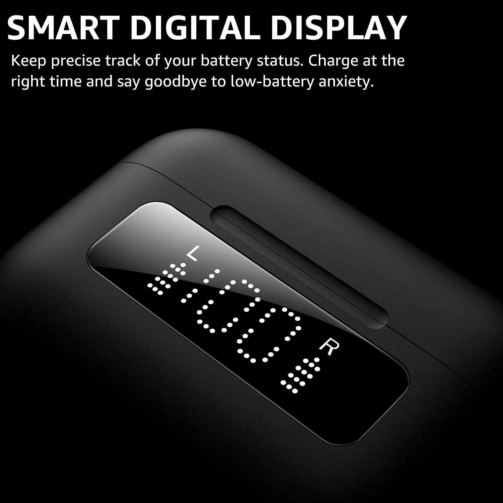 SMART DIGITAL DISPLAY
Keep precise track of your battery status. Charge at the right time and say goodbye to low-battery anxiety.
L 11001 R