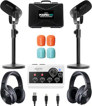 MOVO PODPRO-TH PORTABLE PODCAST BUNDLE
MOVO MDX-2
4K 8 D
HOVO