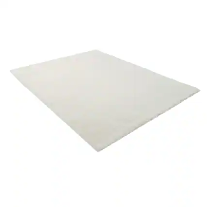 Front. VEVOR - Indoor Plush Area Rugs, 8 x 10 ft Soft Plush Carpet, Furry Shag Area Rugs for Living Room, Bedroom, Sunroom - White.