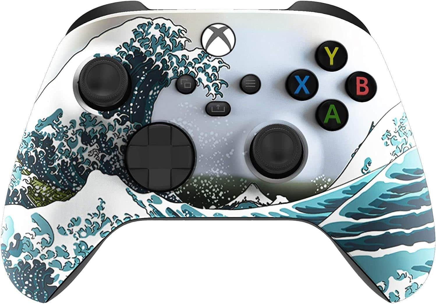 Custom Controllerzz - Xbox Wireless Custom Controller for Xbox One, Xbox Series X, Xbox Series S & PC - Waves - Multi