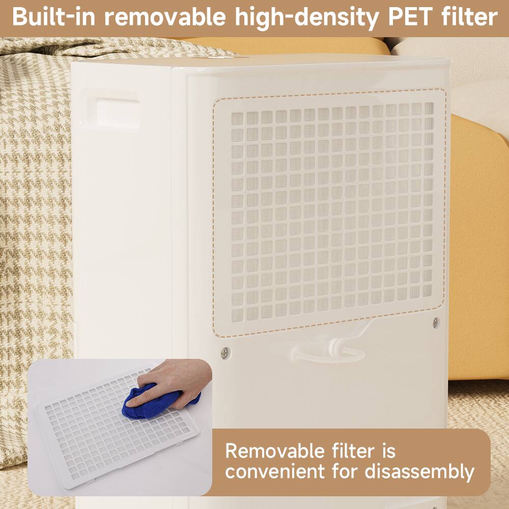 Built-in removable high-density PET filter

Removable filter is convenient for disassembly