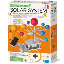 4M - 4M: Green Science Solar System - DIY Rotating Planetarium, Solar & Battery Power
