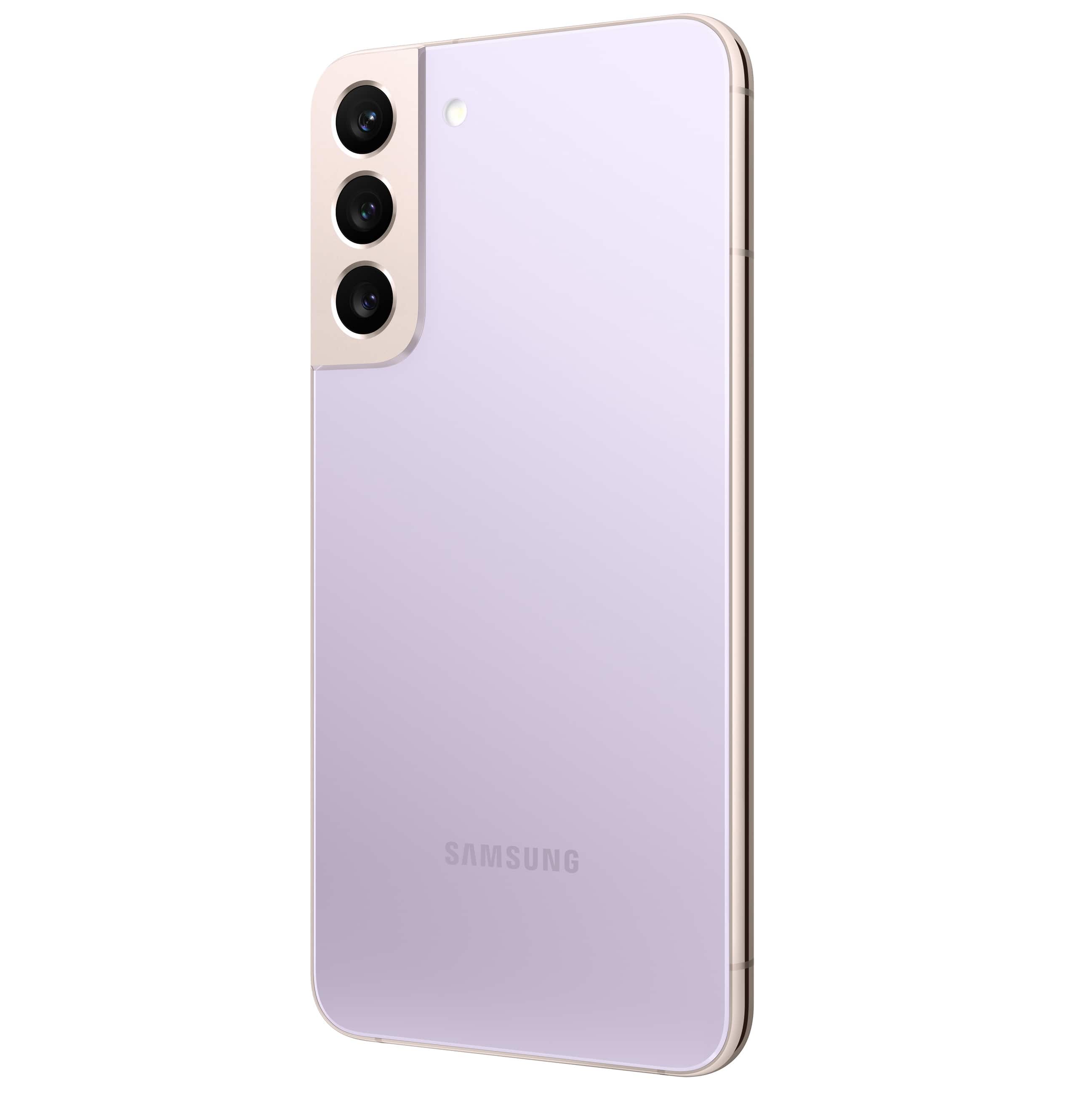 Alt View 12. Samsung - Galaxy S22 5G 128GB (Unlocked) - Violet.