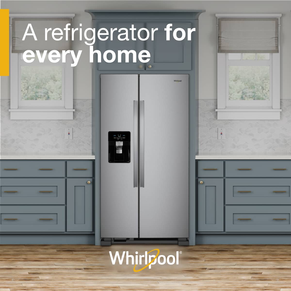 A refrigerator for every home
Whirlpool