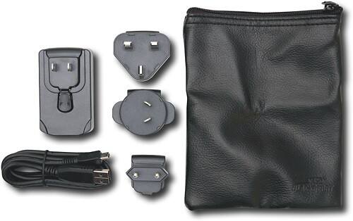 Front Standard. RIM - International Travel Charger with Adapters for BlackBerry Pearl 8100 Smartphones.