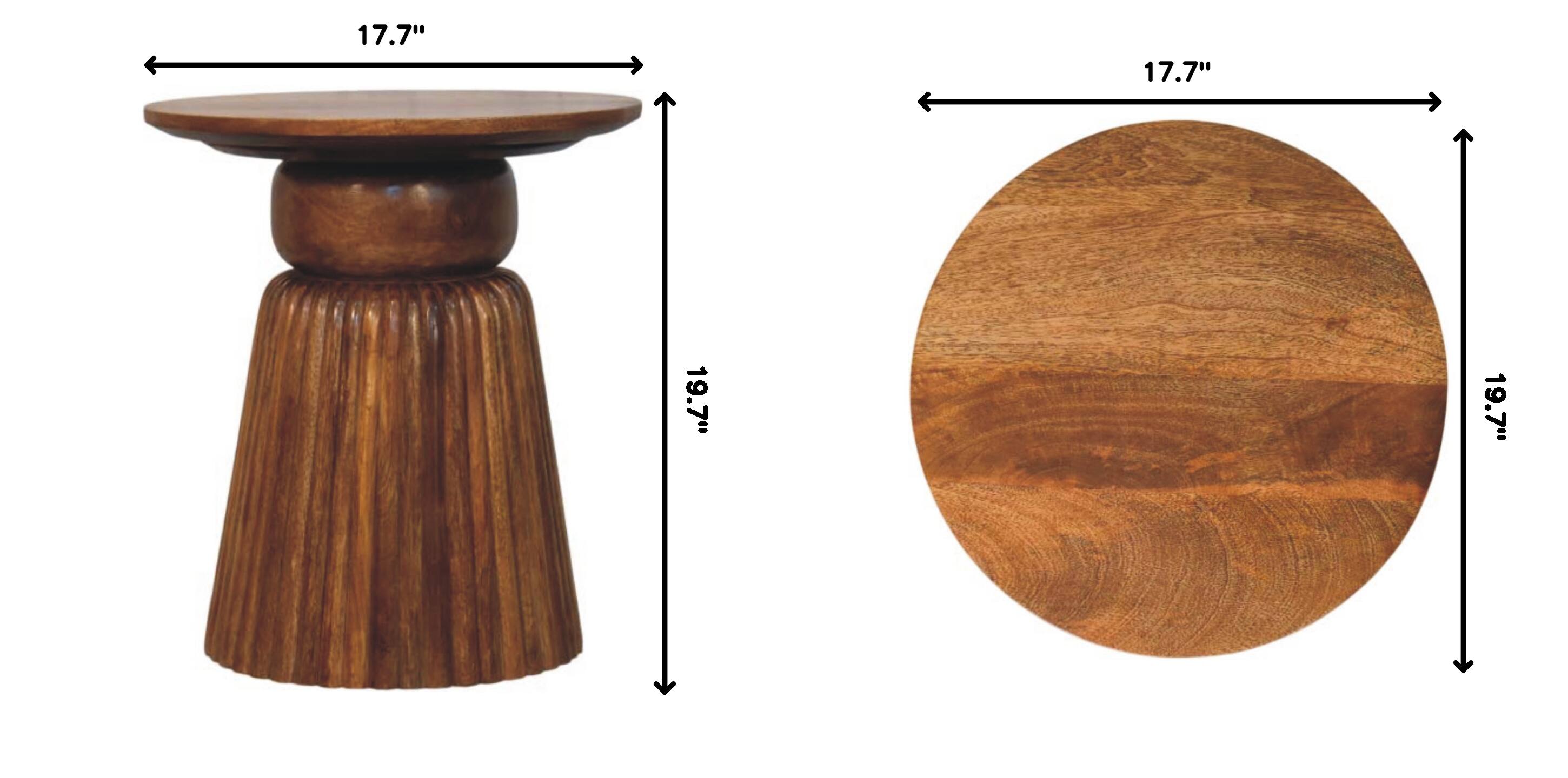 17.7" 17.7" 19.7" 19.7"