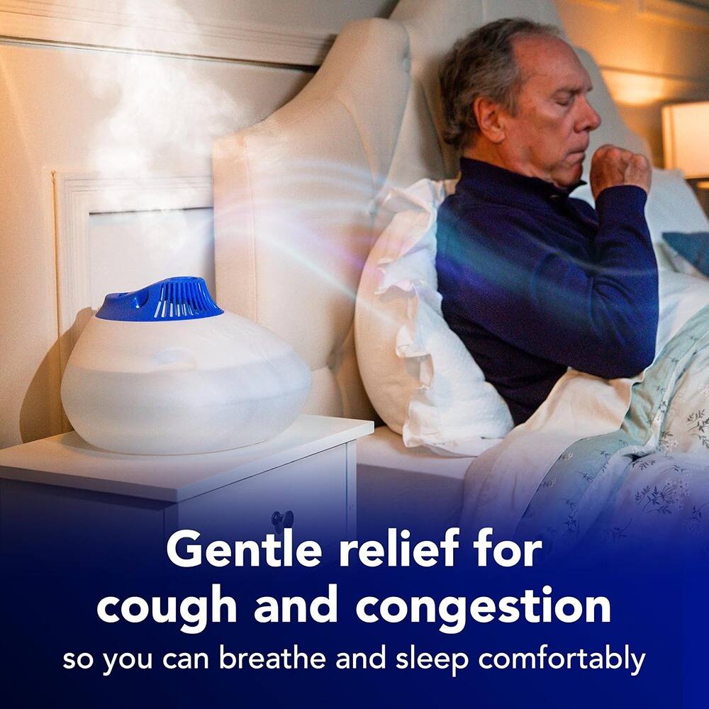 Gentle relief for cough and congestion so you can breathe and sleep comfortably