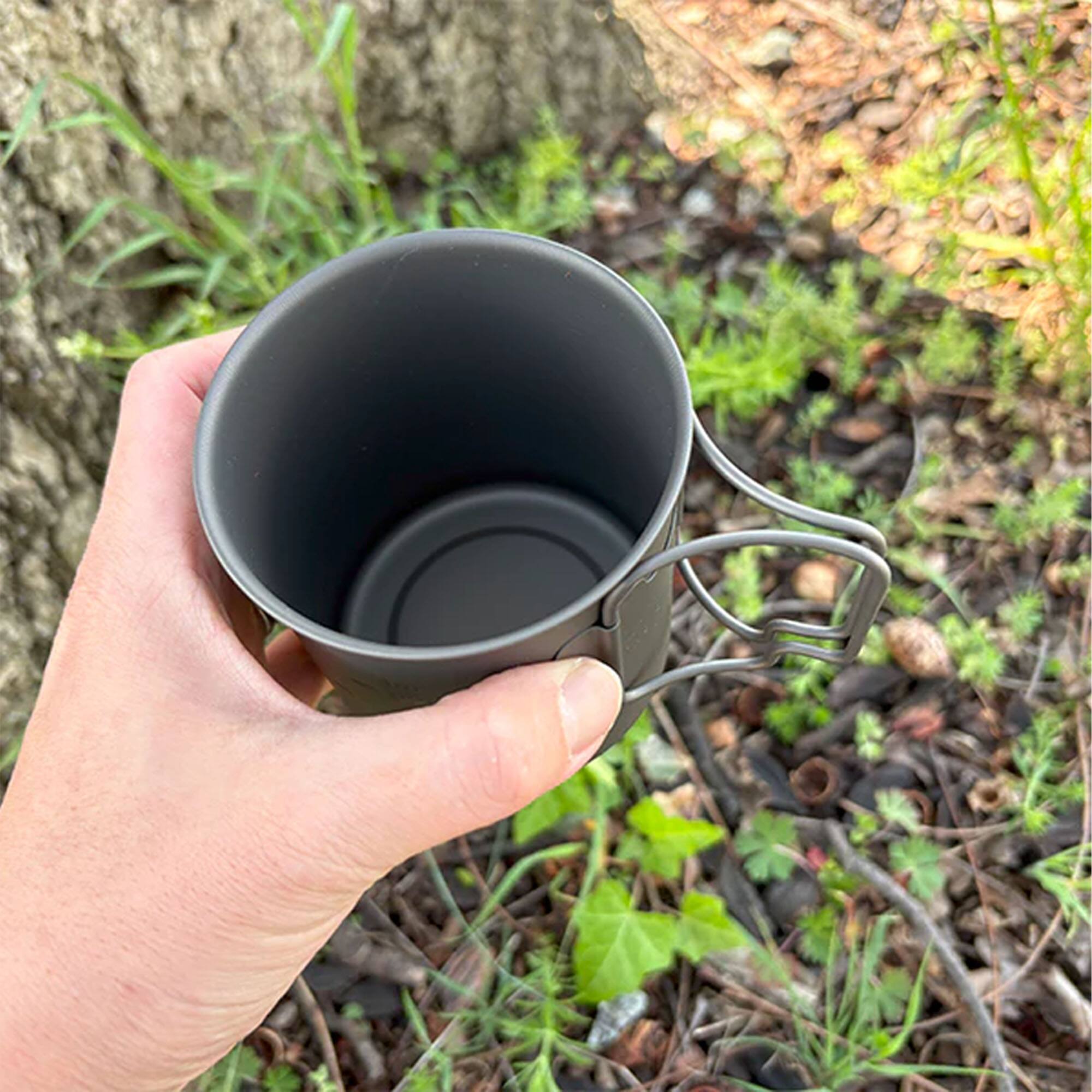 Alt View 3. TOAKS - TOAKS Ultralight Titanium 450ml Cup - Rainbow - Rainbow.