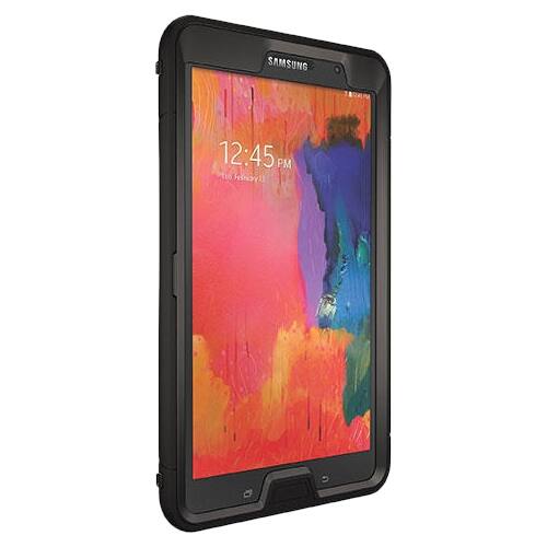 Angle. OtterBox - Defender Series Case for Samsung Galaxy Tab Pro 8.4 - Black.
