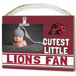 Jardine - Albright Lions 8'' x 10'' Cutest Little Team Logo Clip Photo Frame - Red