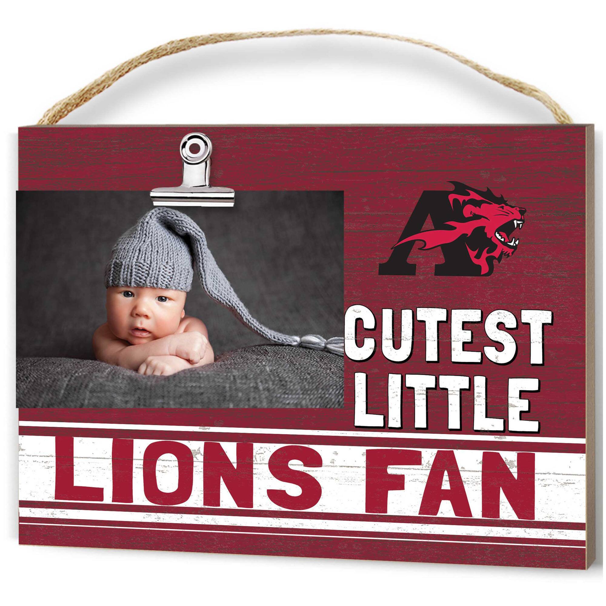 Albright Lions 8'' x 10'' Cutest Little Team Logo Clip Photo Frame