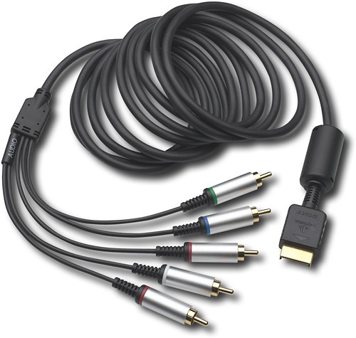 official sony ps3 component cable