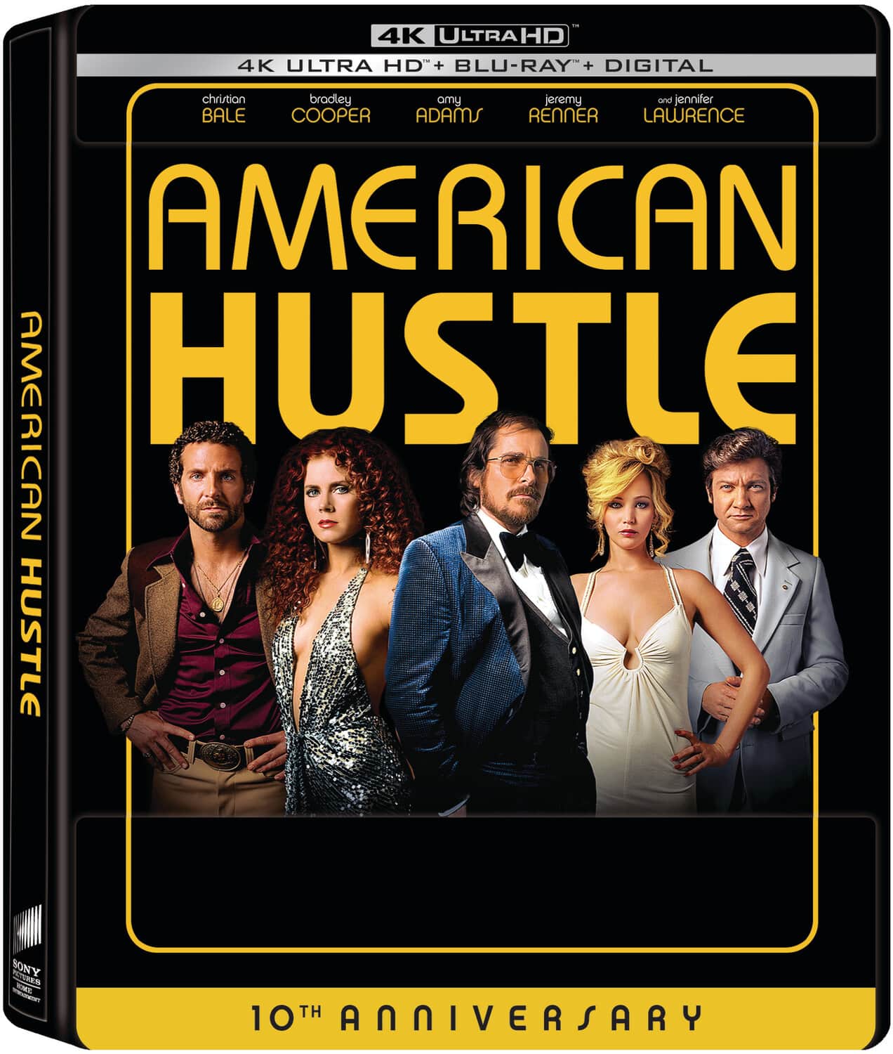 American Hustle (10th Anniversary) (Steelbook)  - 4K Blu-Ray