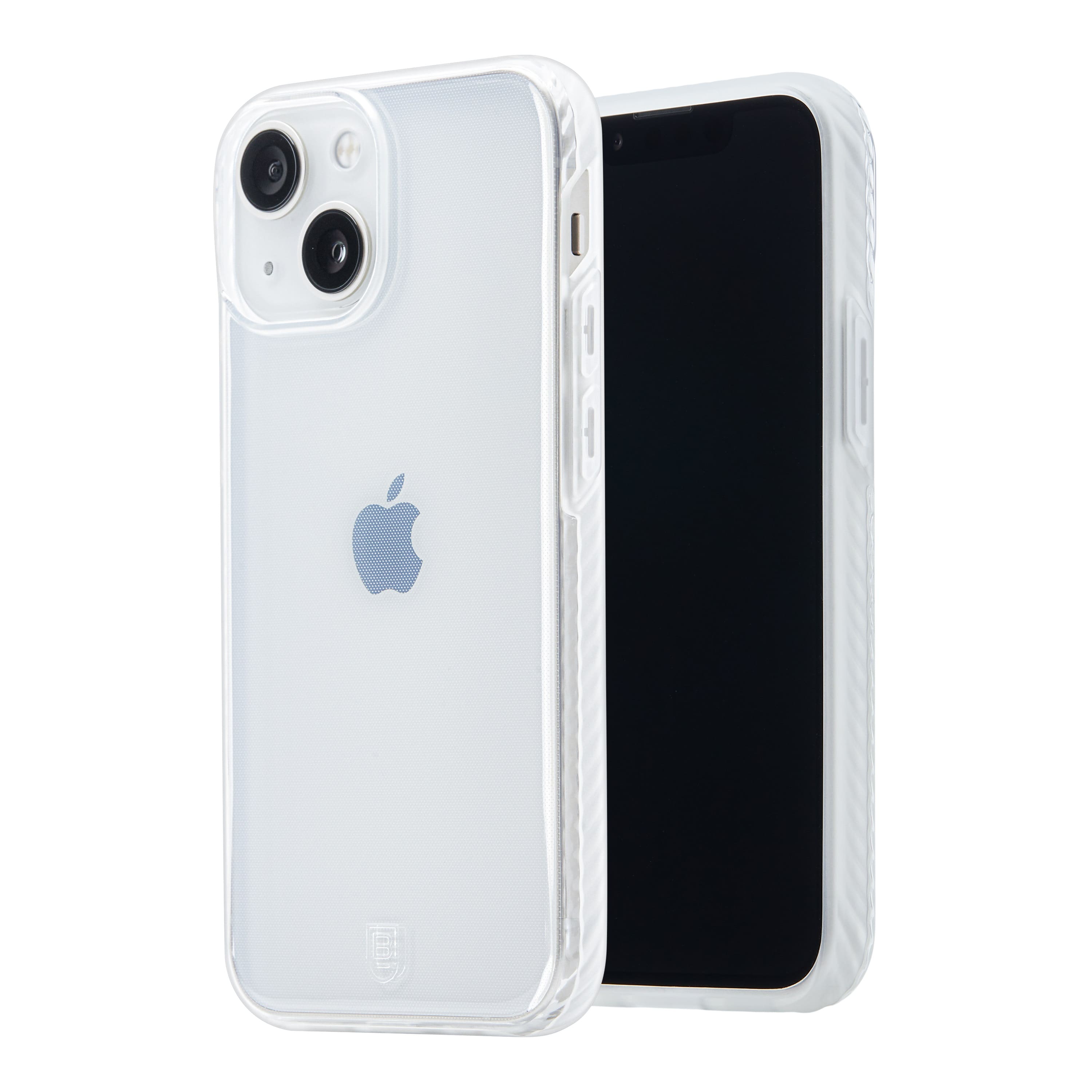Front. BodyGuardz - Carve Case for Apple iPhone 13 Mini with Pureguard - Clear.