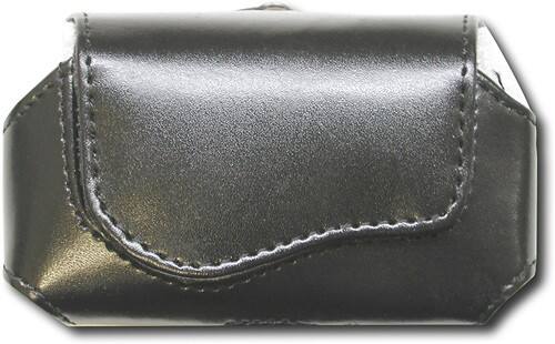 Front Standard. ESI - Milan Cell Phone Case for Most Small Cell Phones - Black.