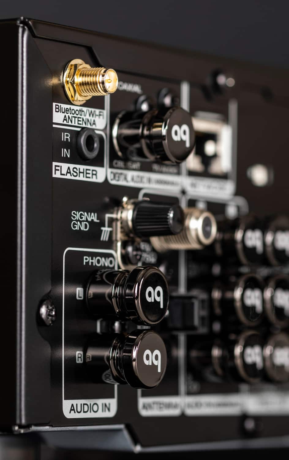 AudioQuest - RCA Noise-Stoppers 10x Input & Output RCA Caps - Black