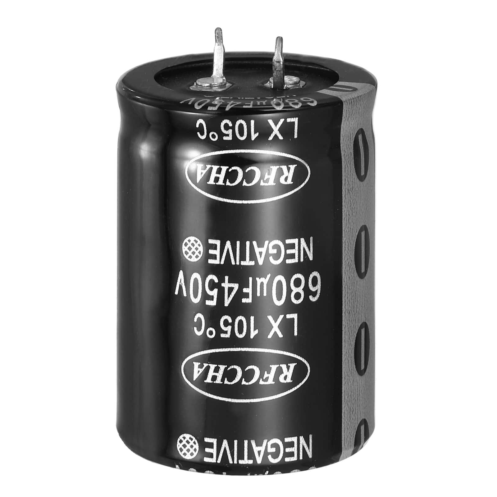 Unique Bargains - 450V 680uF Snap-in Electrolytic Capacitor, 2 Pin, 51x35mm, for Audio/Filter/Appliances - Black price history on PriceWatchPro