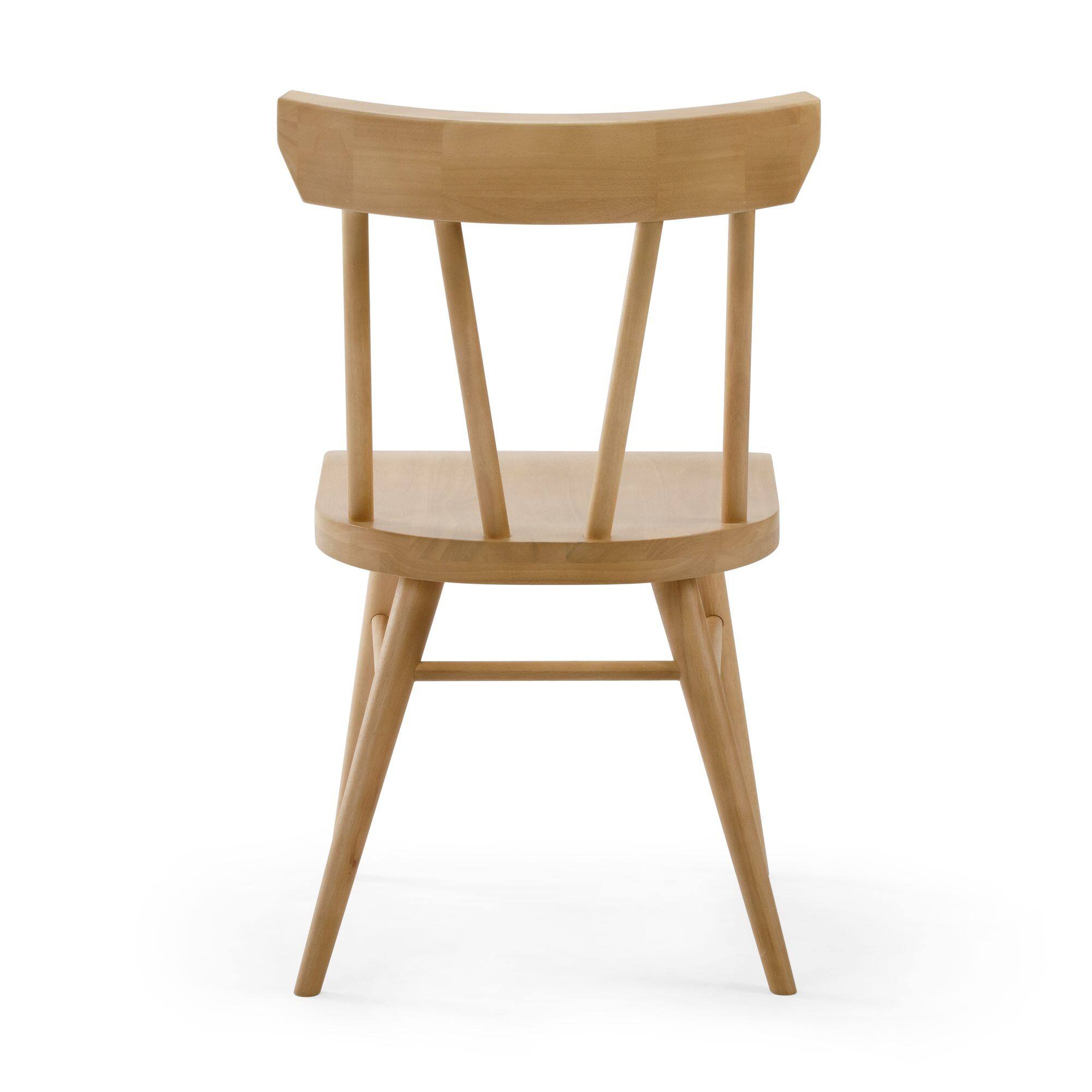 Alt View 5. Plank+Beam - Windsor Dining Chair (1 pack), Blonde - Blonde.