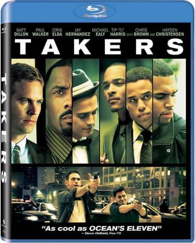 Front. Takers   - BLU-RAY.